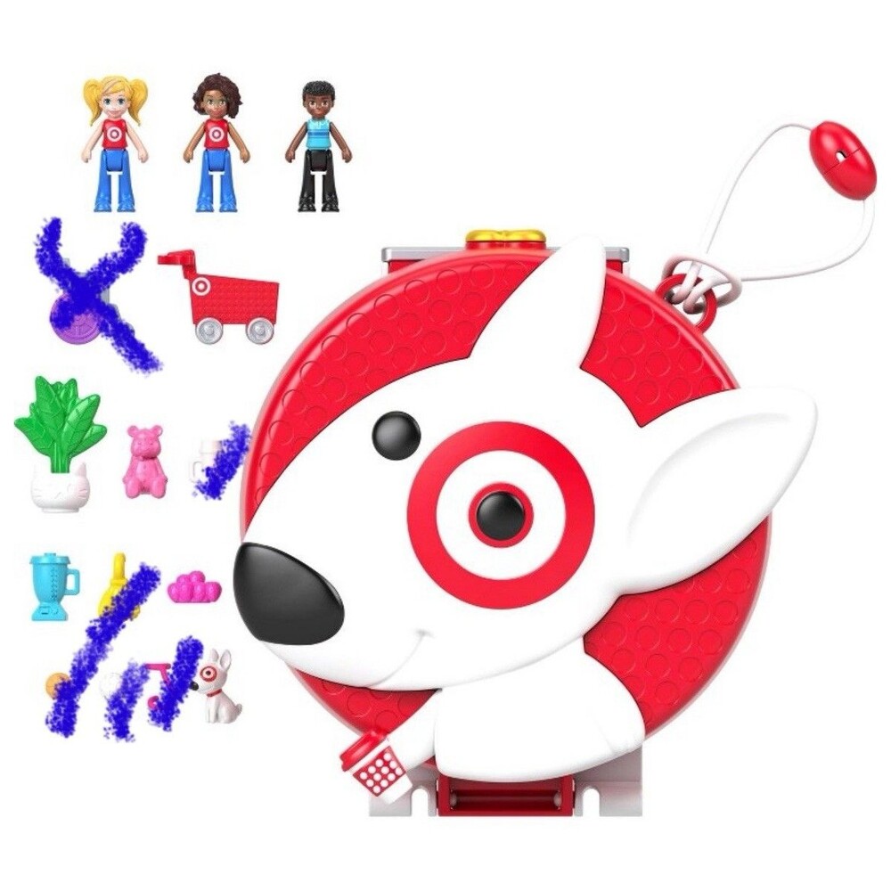 Polly Pocket Target Bullseye Adventure Play Set Toy - Picture 6 of 10